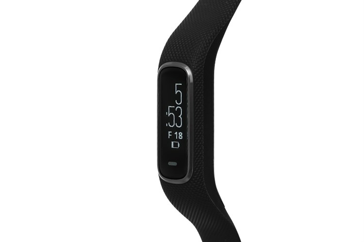 Vòng đeo tay thông minh Garmin Vivosmart 4 dây silicone Màu Đen