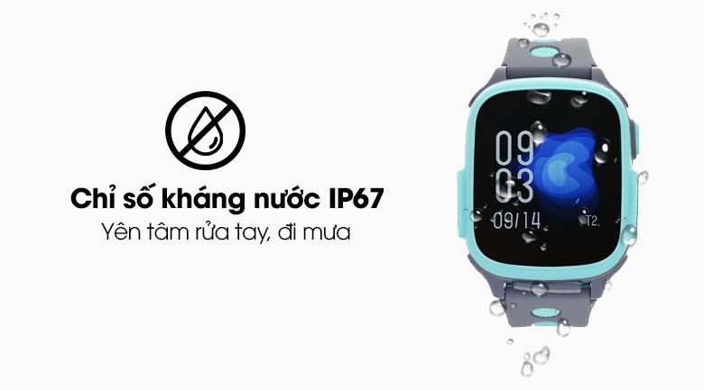 Đồng hồ định vị trẻ em 4G Abardeen T3 Xanh