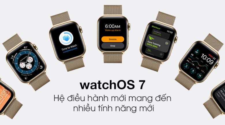 Apple Watch S6 LTE 40mm viền thép dây thép