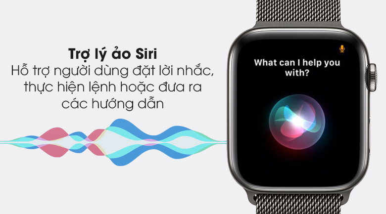 Đồng hồ thông minh Apple Watch S6 LTE 44mm viền thép dây thép