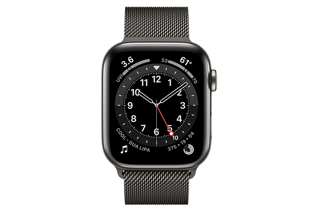 Đồng hồ thông minh Apple Watch S6 LTE 44mm viền thép dây thép - 3