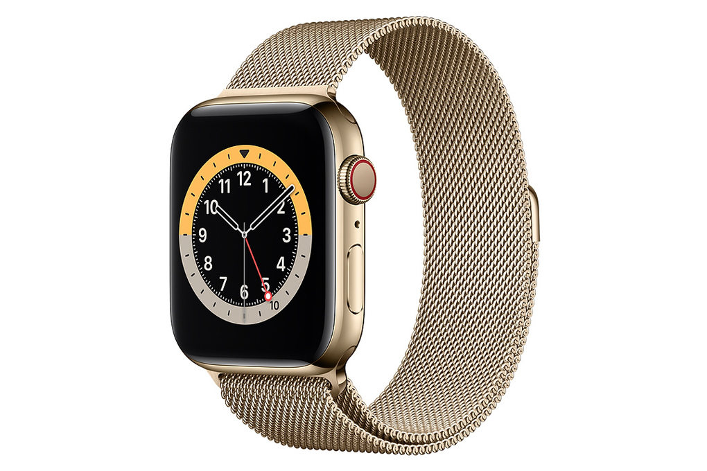 Đồng hồ thông minh Apple Watch S6 LTE 44mm viền thép dây thép - 2