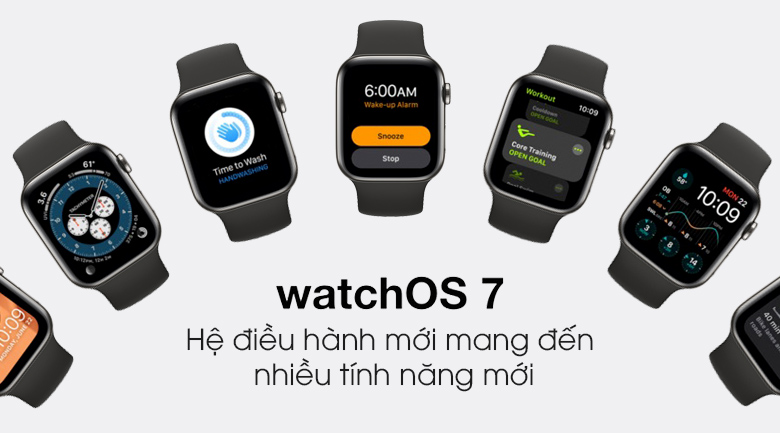 Apple Watch S6 LTE sở hữu hệ điều hành watchOS 7