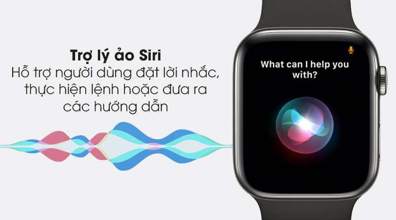 Apple Watch S6 LTE hỗ trợ tính năng trợ lý ảo Siri