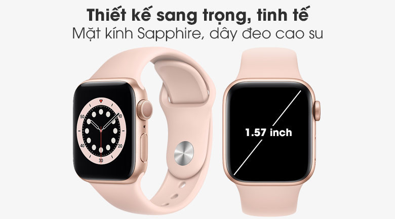 Apple Watch S6 với thiết kế sang trọng và hiện đại