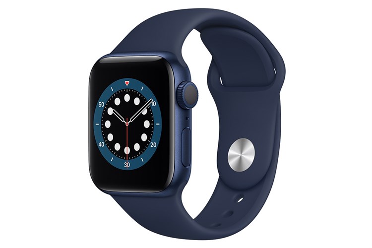 Đồng hồ thông minh Apple Watch S6 40mm viền nhôm dây silicone Màu Xanh dương đậm