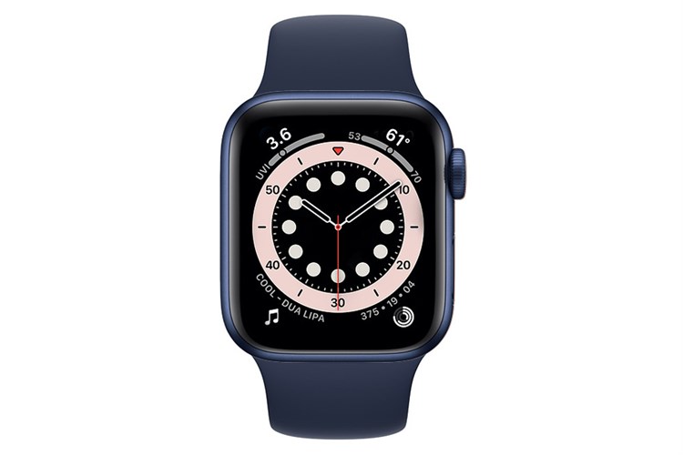 Đồng hồ thông minh Apple Watch S6 40mm viền nhôm dây silicone Màu Xanh dương đậm