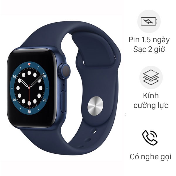 Đồng Hồ Apple Watch S6 40Mm Viền Nhôm - Chính Hãng, Giá Rẻ