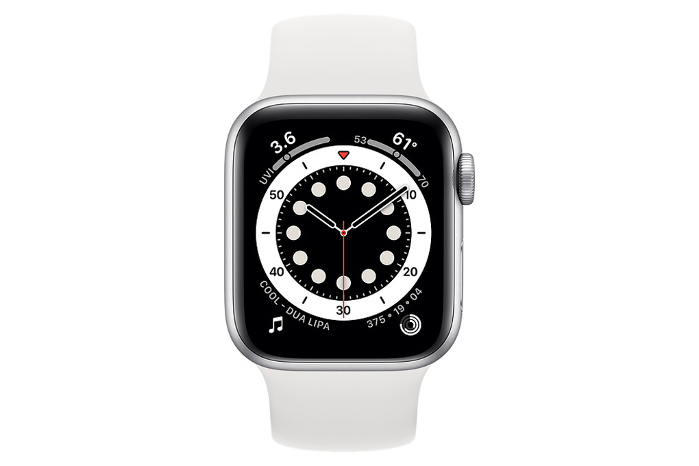 Đồng hồ thông minh Apple Watch S6 40mm viền nhôm dây silicone - 8