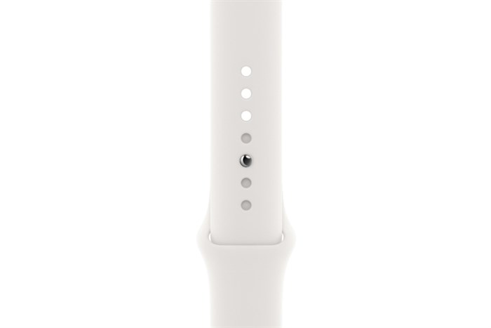 Đồng hồ thông minh Apple Watch S6 40mm viền nhôm dây silicone Màu Trắng