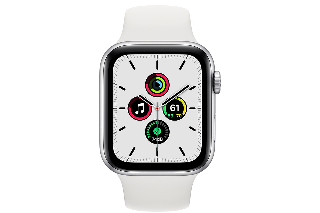 Đồng hồ thông minh Apple Watch SE LTE 44mm viền nhôm dây silicone - 4