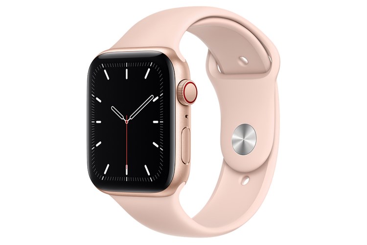 Đồng hồ thông minh Apple Watch SE LTE 44mm viền nhôm dây silicone Màu Hồng