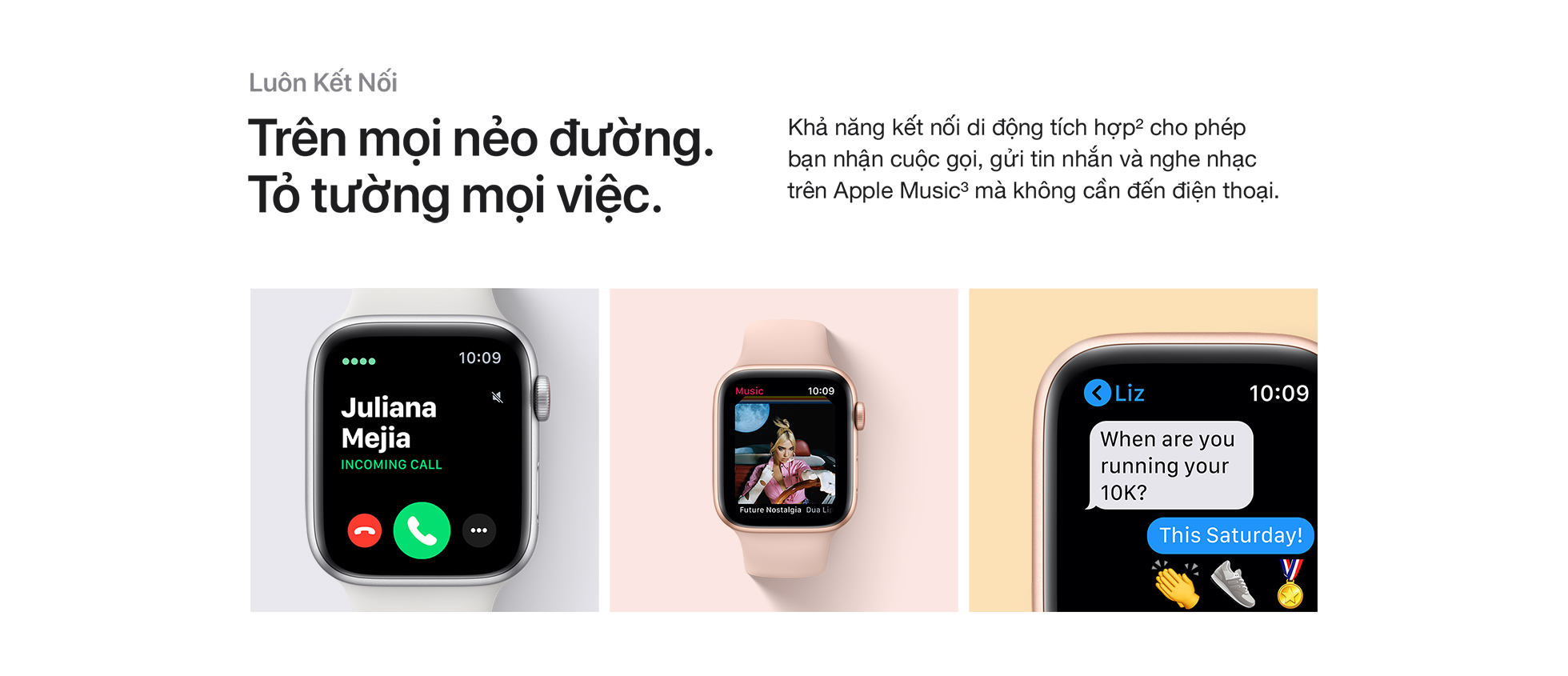 Apple Watch SE GPS 44mm - Sức khoẻ