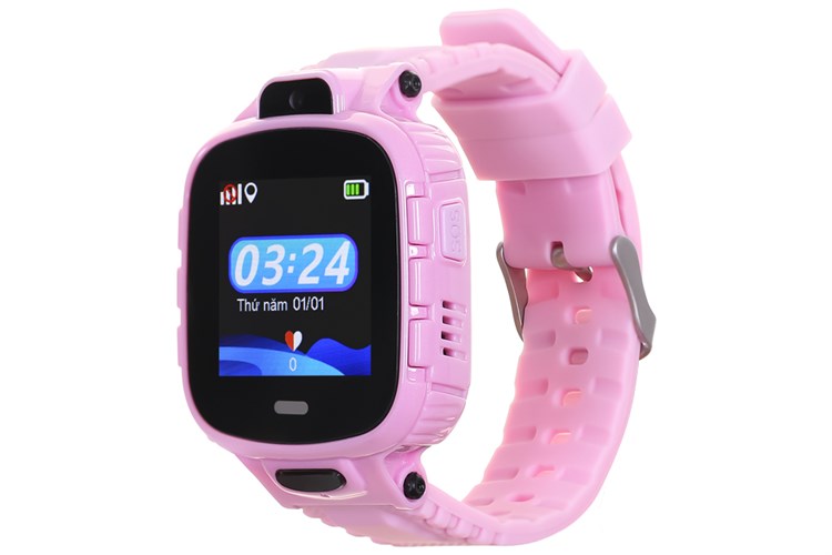 Đồng hồ định vị trẻ em Kidcare 26 hồng Màu Hồng