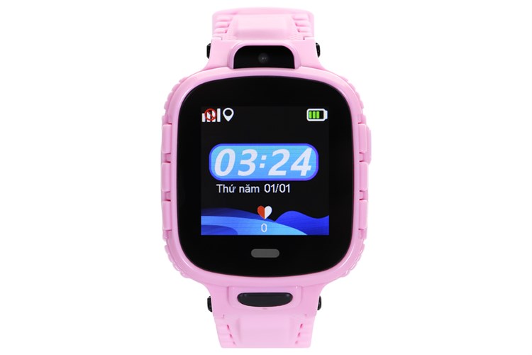 Đồng hồ định vị trẻ em Kidcare 26 hồng Màu Hồng