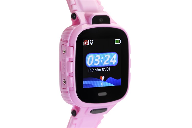 Đồng hồ định vị trẻ em Kidcare 26 hồng Màu Hồng