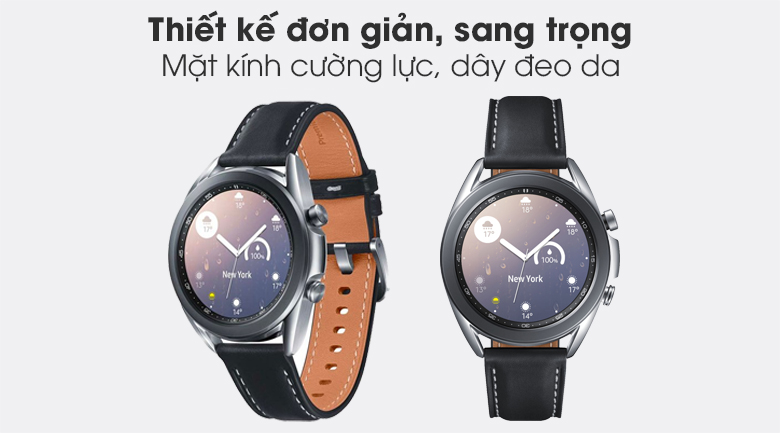 Với thiết kế đẹp mắt và nhiều tính năng thông minh cải tiến, Galaxy Watch 3 đang là niềm tự hào của Samsung. Sản phẩm mang đến trải nghiệm đeo đồng hồ thông minh tuyệt vời, giúp bạn không chỉ quản lý thời gian một cách thông minh mà còn chăm sóc sức khỏe tốt hơn. Hãy khám phá hình ảnh đầy ấn tượng của Galaxy Watch 3 ngay hôm nay!