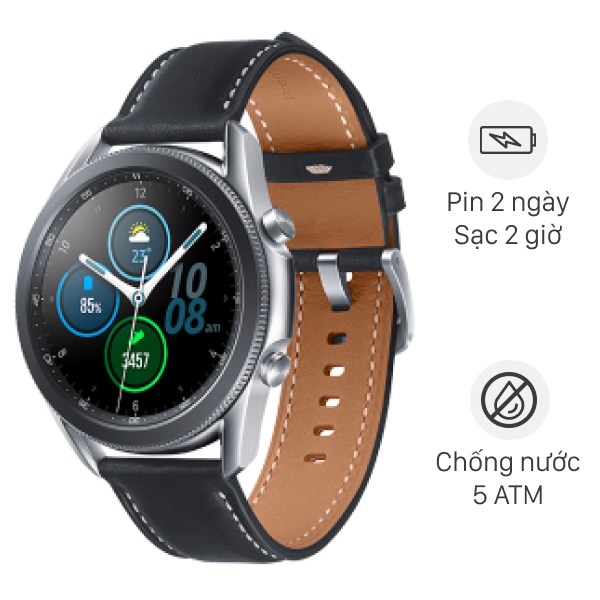 Đồng Hồ Thông Minh Samsung Galaxy Watch 3 45Mm Đen