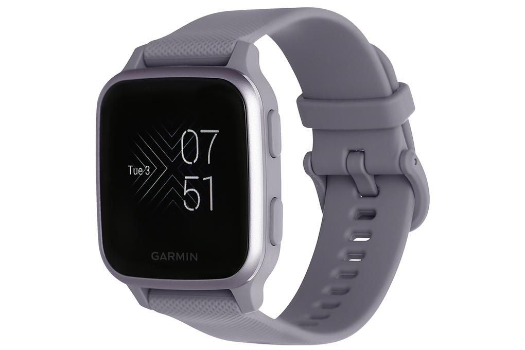 Đồng hồ thông minh Garmin Venu SQ 40.6mm Xám Màu Tím