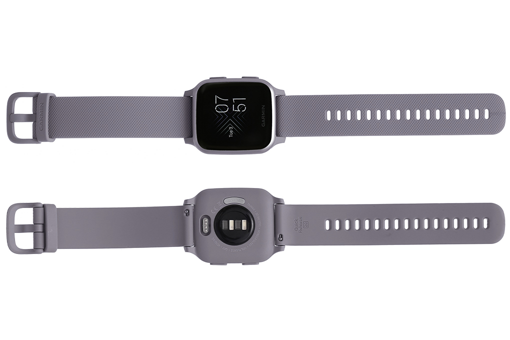 Đồng hồ thông minh Garmin Venu SQ 40.6mm Xám Màu Tím
