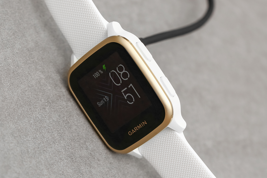 Đồng hồ thông minh Garmin Venu SQ 40.6mm Xám Màu Trắng