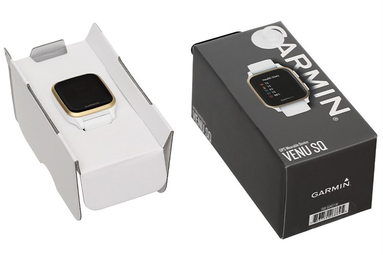 Đồng hồ thông minh Garmin Venu SQ 40.6mm Xám Màu Trắng