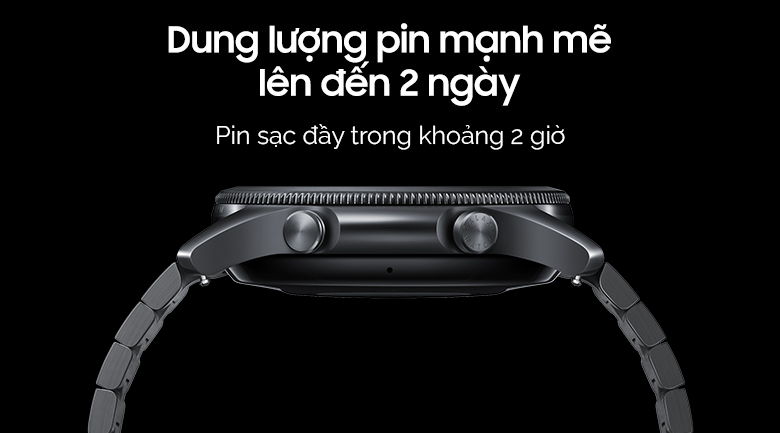 Đồng hồ thông minh Samsung Galaxy Watch3 Titanium 45mm Đen
