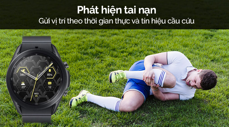 Đồng hồ thông minh Samsung Galaxy Watch3 Titanium 45mm Đen
