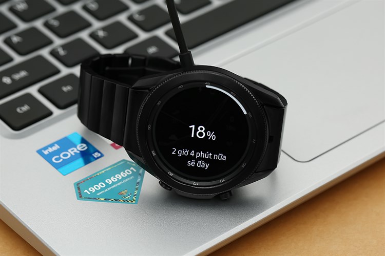 Đồng hồ thông minh Samsung Galaxy Watch3 Titanium 45mm Đen Màu Đen
