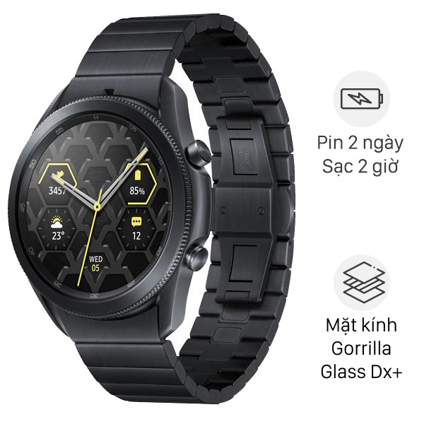 So Sánh Chi Tiết Đồng Hồ Thông Minh Samsung Galaxy Watch 3 45mm Titanium Với Apple Watch S6 44mm 9478