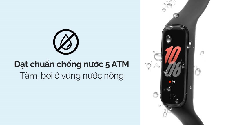 Vòng tay thông minh Samsung Galaxy Fit2 Đen