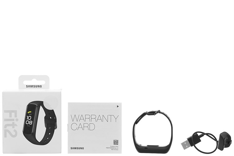 Vòng tay thông minh Samsung Galaxy Fit2 Đen Màu Đen