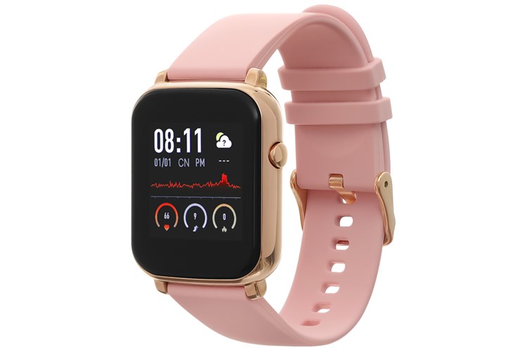 Đồng hồ thông minh BeU B1 Hồng Màu Hồng