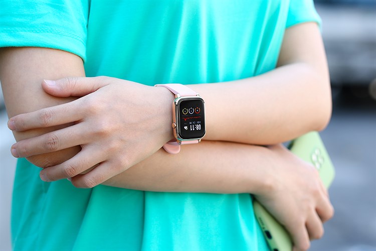 Đồng hồ thông minh BeU B1 Hồng Màu Hồng