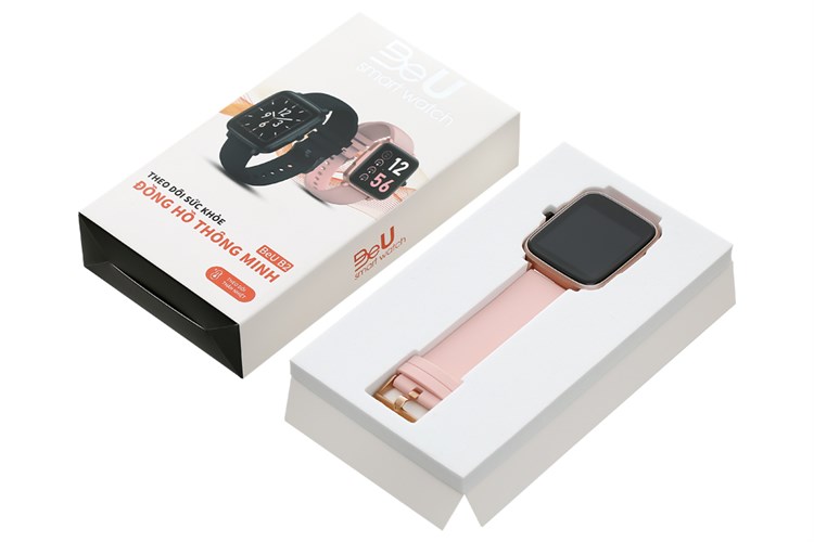 Đồng hồ thông minh BeU B2 Hồng