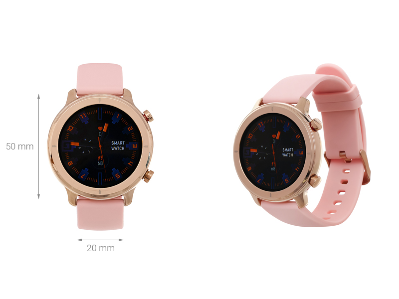 Đồng hồ thông minh BeU PT1 Hồng