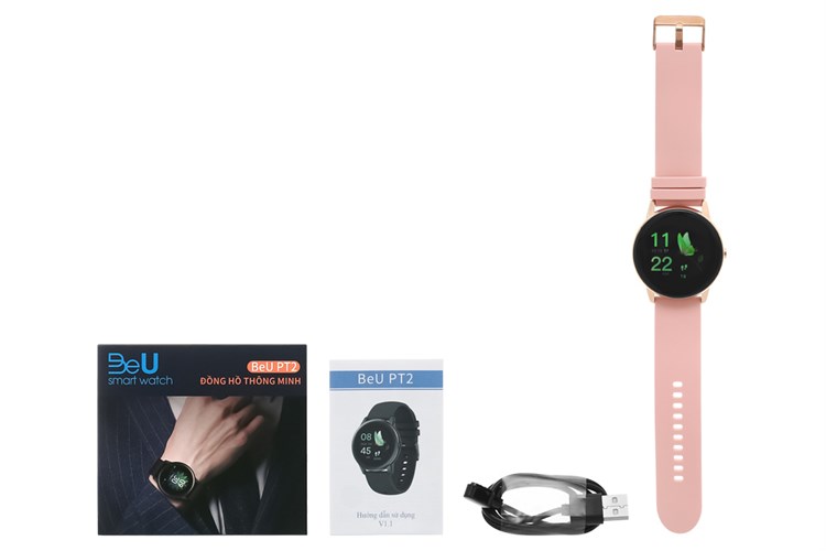 Đồng hồ thông minh BeU PT2 51mm Hồng