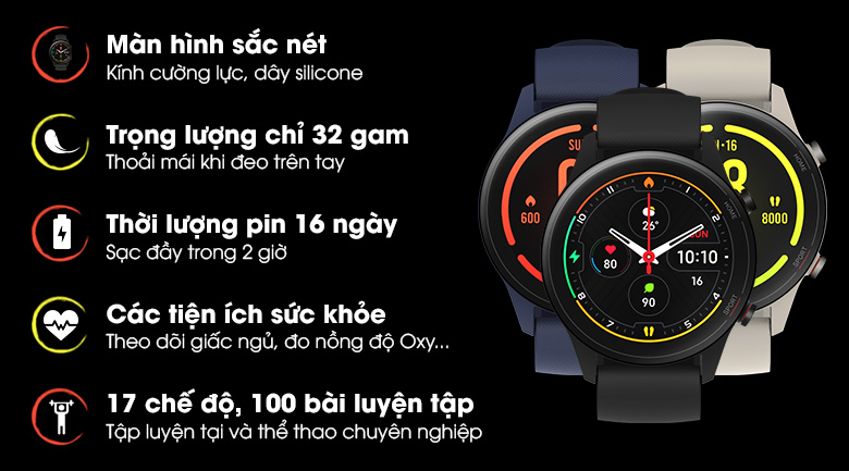 Đồng hồ thông minh Mi Watch