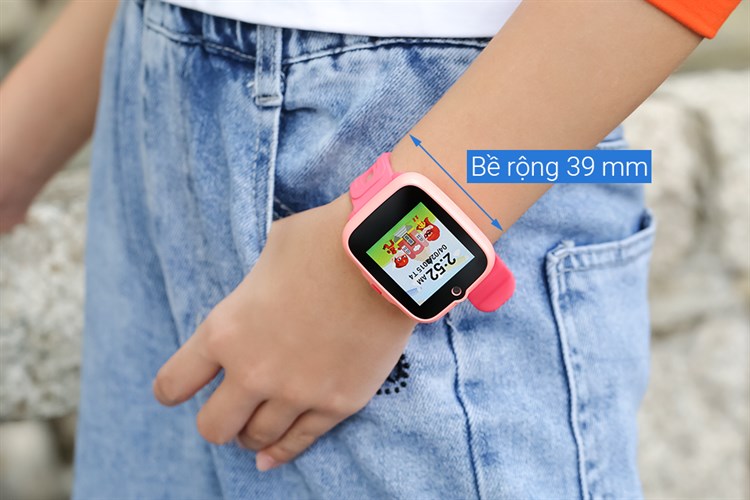 Đồng hồ định vị trẻ em Masstel Super Hero 4G Màu Hồng