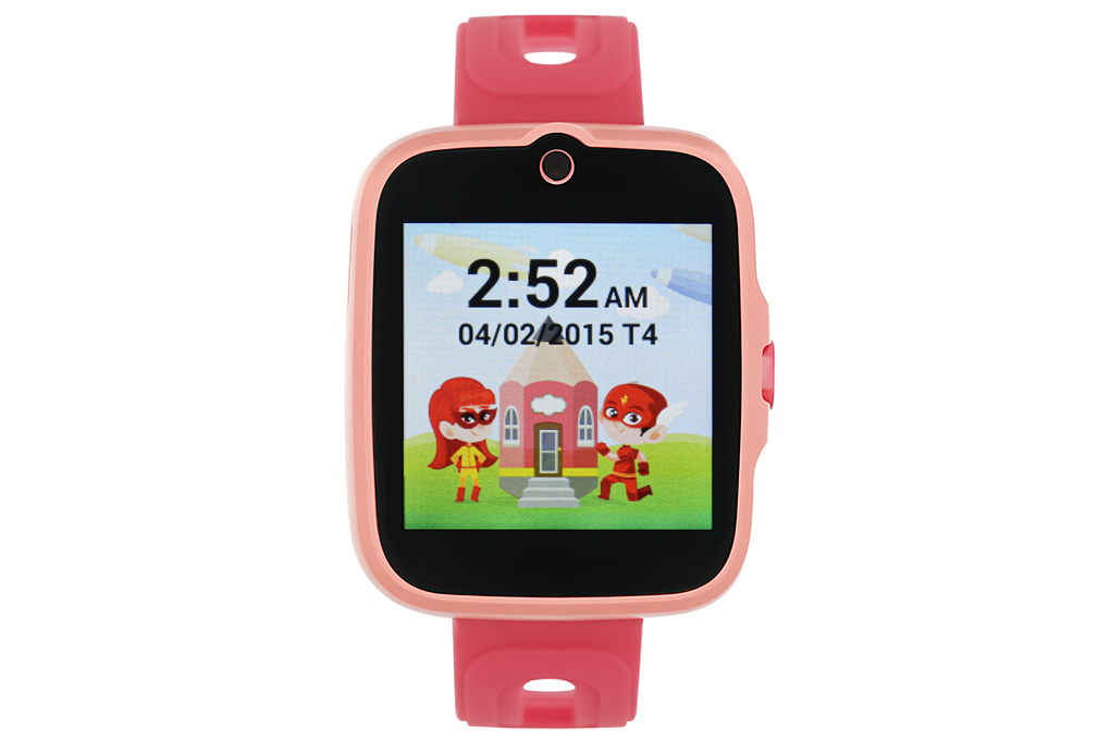 Đồng hồ định vị trẻ em Masstel Super Hero 4G Màu Hồng