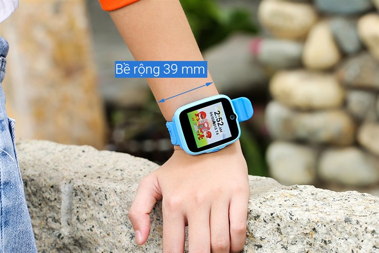 Đồng hồ định vị trẻ em Masstel Super Hero 4G Màu Xanh Dương