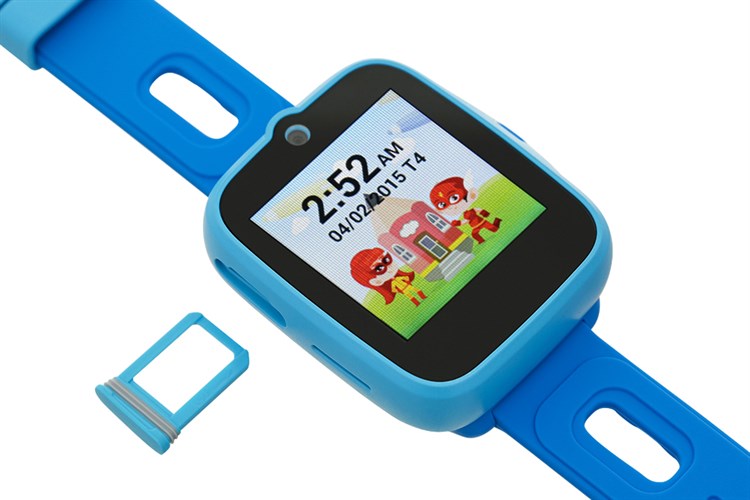 Đồng hồ định vị trẻ em Masstel Super Hero 4G Màu Xanh Dương