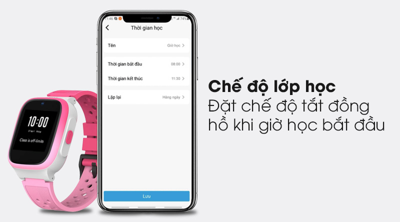 Đồng hồ định vị trẻ em Masstel Smart Hero 4G