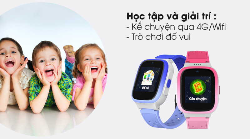Đồng hồ định vị trẻ em Masstel Smart Hero 4G