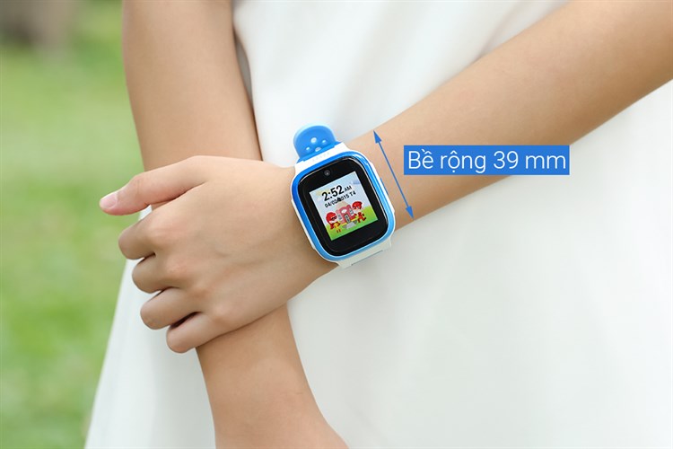 Đồng hồ định vị trẻ em Masstel Smart Hero 4G Màu Xanh Dương