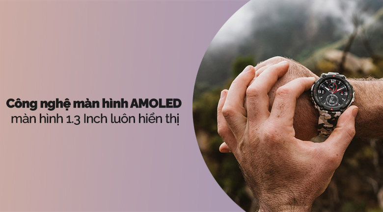 Đồng hồ thông minh Huami Amazfit T-Rex Camo