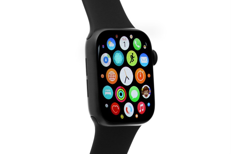 Đồng hồ thông minh Apple Watch S6 LTE 40mm viền nhôm dây silicone Màu Đen