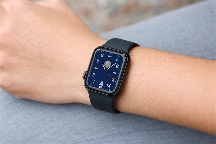 Đồng hồ thông minh Apple Watch S6 LTE 40mm viền nhôm dây silicone Màu Đen