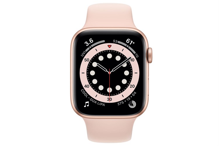 Đồng hồ thông minh Apple Watch S6 LTE 40mm viền nhôm dây silicone Màu Hồng