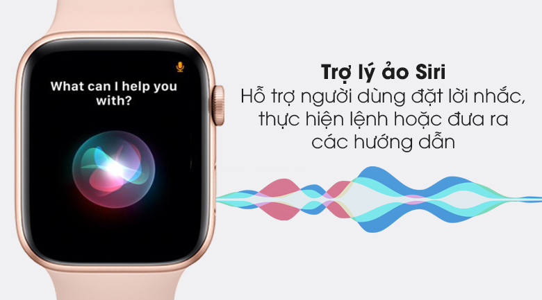 Apple Watch S6 44mm viền nhôm dây cao su hồng hỗ trợ người dùng tốt hơn với trợ lý ảo Siri Apple Watch S6 44mm viền nhôm dây cao su hồng hỗ trợ người dùng tốt hơn với trợ lý ảo Siri